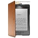 Funda de cuero con luz Amazon para Kindle, color marr�n claro (s�lo sirve para el Kindle)