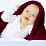 Throw Blanket Fleece Blanket Supersoft Warm 150x200 cm (Red)by Throw Blanket Fleece...