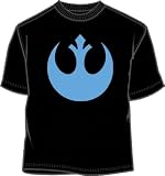 Star Wars Rebellious One Alliance Logo Young Mens T-shirt