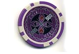 50 Poker Chips Wert 500 - 11 g - für Pokerkoffer