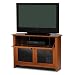 BDI Novia Corner 8421, Single Wide Enclosed Corner Cabinet - Natural Stained Cherry