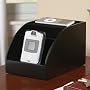 Mini Charging Station and Desk Organizer for Handheld Electronics - Black