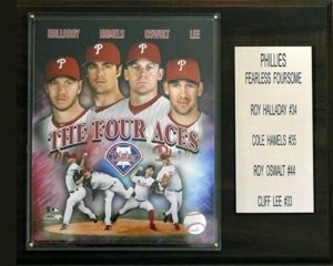 Philadelphia Phillies Roy Halladay, Cliff Lee, Roy Oswalt and Cole Hamels 12