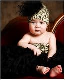 ~ Jamie Rae Tan/Black Leopard Pipette & Hat Set