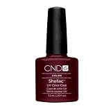 CND Shellac DARK LAVA Pedicure 1/4