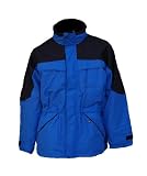 Fifty Five Doppeljacke Beaver, royal-schwarz, Größe S bis 6XL, Übergröße, Skijacke, royal-schwarz, Größe XXL