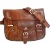 Leder Handtasche Umh�ngetasche Vintage Schule Ledertasche Klein Neu H03
