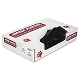 Jaguar Plastics® Industrial Strength Commercial Can Liners, 60 gal, .7 mil, Black, 100 per Carton