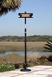 Well Traveled 1500 Watt Pole-Mounted Electric Infrared Patio Heater