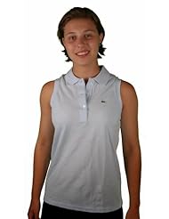 Apparel: Lacoste Sleeveless Stretch Pique Polo Shirt - Lacoste