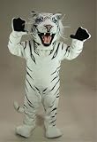White Tiger Mascot Costume Picture