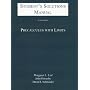 Student's Solution Manual for Precalculus with Limits
