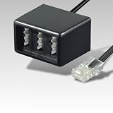 Adapter RJ11 - TAE - RJ11 Stecker > TAE Buchsen