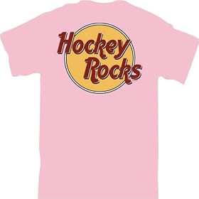 Hockey Rocks Hockey Tshirt Short Sleeve