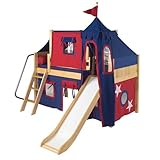 Maxtrix Wow Twin Low Loft Castle Bed
