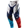 Troy Lee Designs GP Air Stinger Men's Off-Road Motorcycle Pants w/ Free B&F Heart Sticker Bundle - White/Blue