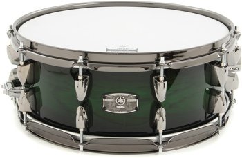 Yamaha Live Custom Snare Drum - Emerald Shadow Sunburst On Sale