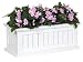 DMC C70802 24-Inch White Window Box Planter
