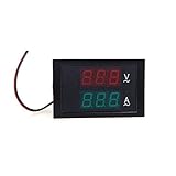 ラブ デジタル LED AC 電圧計電流計パネル アンプ ボルト計 80-300 v 100A デュアルディス プレイ//デジタル AC 80 ? 300 v 100 a 電流計電圧計 LED パネル