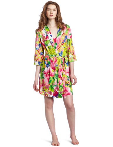 Josie by Natori Sleepwear Women's Maly 35 Inch Wrap Robe