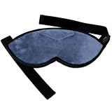 Bucky  Shades Sleep Mask With Earplugs, Periwinkle, One Size