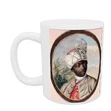 Portrait of a Young Man (w/c and bodycolour on vellum) by Bernard III Lens - Mug - Standard Size