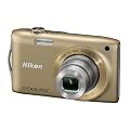 Nikon Coolpix S3300 Digitalkamera (16 Megapixel, 6-fach opt. Zoom, 6,7 cm (2,7 Zoll) Display, bildstabilisiert) gold