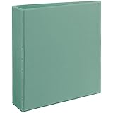 Avery Heavy-Duty View Binder with 2-Inch One Touch EZD Rings, Sea Foam Green, 1 Binder (79345)