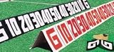 Budget Collapsible Sideline Markers Red on White Replacement Markers by Olympia