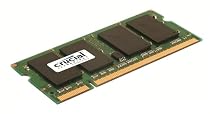 Crucial 2GB 256Mx64PC2-5300 CT25664AC667 DDR2 200-Pin SODIMM Laptop Memory