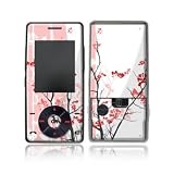 Pink Tranquility Design Protective Skin Decal Faceplate for LG Chocolate VX8500 Cell Phones