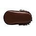 Mejale Baby Soft Soled Leather Moccasin Tassel Slip-on Infant Toddler Shoes Prewalker(6-12 mo/4.9in, Brown)