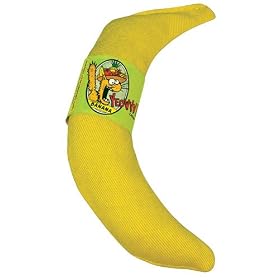 Yeowww! 100% Organic Catnip Toy, Yellow Banana
