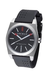 Locman Amazon Exclusive Men's 201CRBBK Quartz Stealth Sports Watch from Locman