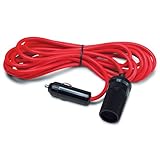 RoadPro RP-203EC 12V 12' Extension Cord with Cigarette Lighter Plug