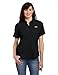 Columbia Women's PFG Tamiami II UPF 40 Short Sleeve Fishing Shirt, Black, X-Small