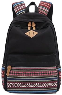 Nasis general backpack exotic style backpack, daypacks, schoolbag for girls lady AL5036 (black)