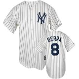 Yogi Berra Yankees Pinstripe Cooperstown Replica Jersey - Size 52 - XL