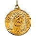 14k Gold Ecce Homo Medal