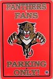 Florida Panthers Fans Parking Only Sign Licensed