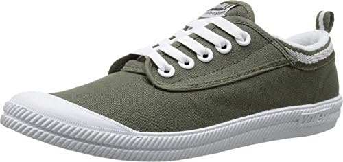 Volley Australia Unisex International Linen Cork Olive Sneaker Men's 6, Women's 7.5 Medium