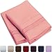 Mellanni Pillow Cases - Luxury, Extra Soft, Cooling Pillow Covers - 2 PC Iconic Collection Pillowcases - Envelope Closure (Standard/Queen 20
