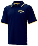 Michigan Wolverines Nike Dri Fit Short Sleeve Polo