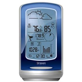 Oregon Scientific WMR100N Professional Wireless Weather Station, Silver