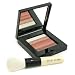 Bronze Shimmer Brick Set: Bronze Shimmer Brick Compact + Mini Face Blender Brush ( Limited Edition ) - 2pcs Bobbi Brown