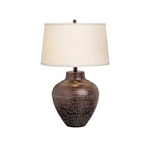 Buy Kichler 70334 Kichler Lighting 70334 Missoula 25-Inch Portable Table Lamp, Linen Hard Back Shade