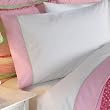 Annas Ruffle Sheet Set in Pink Size: Twin