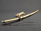 Fully Handmade Clay Temper Razor Sharp Japanese Tachi Gunto sword #504