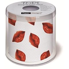 Geschenk Toilettenpapier bedruckt mit MOTIV K�SSE (KISSES)