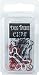 Painted Metal Dog Bone Paper Clips-Red/White/Black